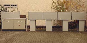 Bandstahl-H�rteanlage mit Anlassofen